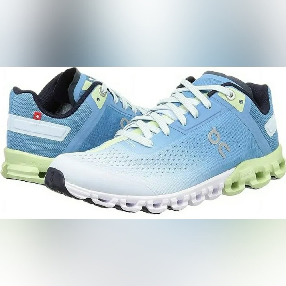 On Cloud Cloudflow Niagra Blue Running Sneakers Women Size 6
